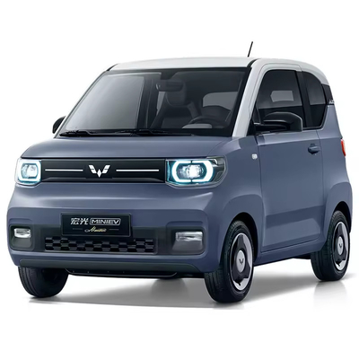 2023 2024 Wuling Ev Mini Car 3 deuren 2 zitplaatsen Karosseriestructuur met maximale snelheid van 100 km/h