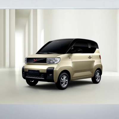 2023 2024 Wuling Ev Mini Car 3 deuren 2 zitplaatsen Karosseriestructuur met maximale snelheid van 100 km/h