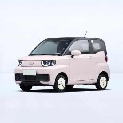 Chery QQ Ice Cream 2024 3 deuren 4 zitplaatsen Mini elektrische auto voor SUV carrosserie structuur