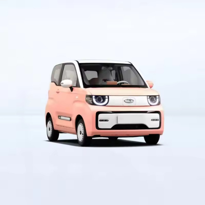 Chery QQ Ice Cream 2024 3 deuren 4 zitplaatsen Mini elektrische auto voor SUV carrosserie structuur